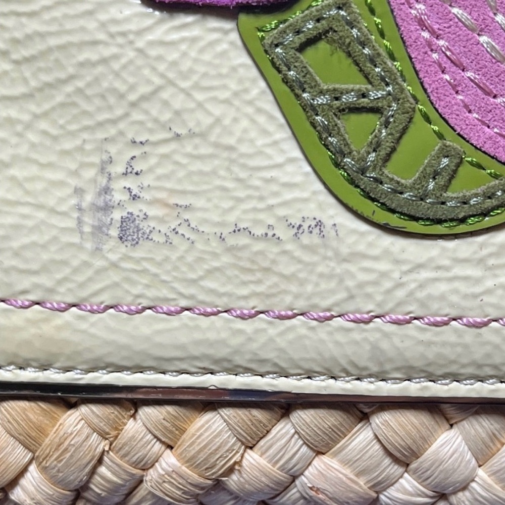 Coach Poppy Straw Floral Tote - Picture 11 of 13